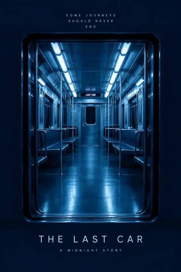 末班车短剧封面：午夜空荡的末班公交车